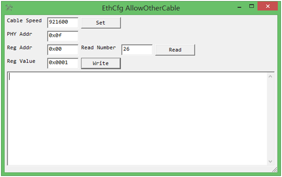 EthCfg main dialog